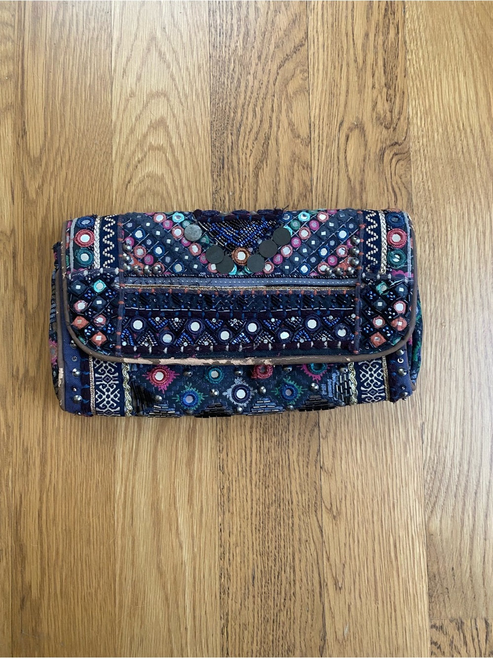 Vintage Urban Outfitters Embellished Beaded Clutch